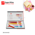 Colorful Professional Stainless Steel Kitchen Knife Set